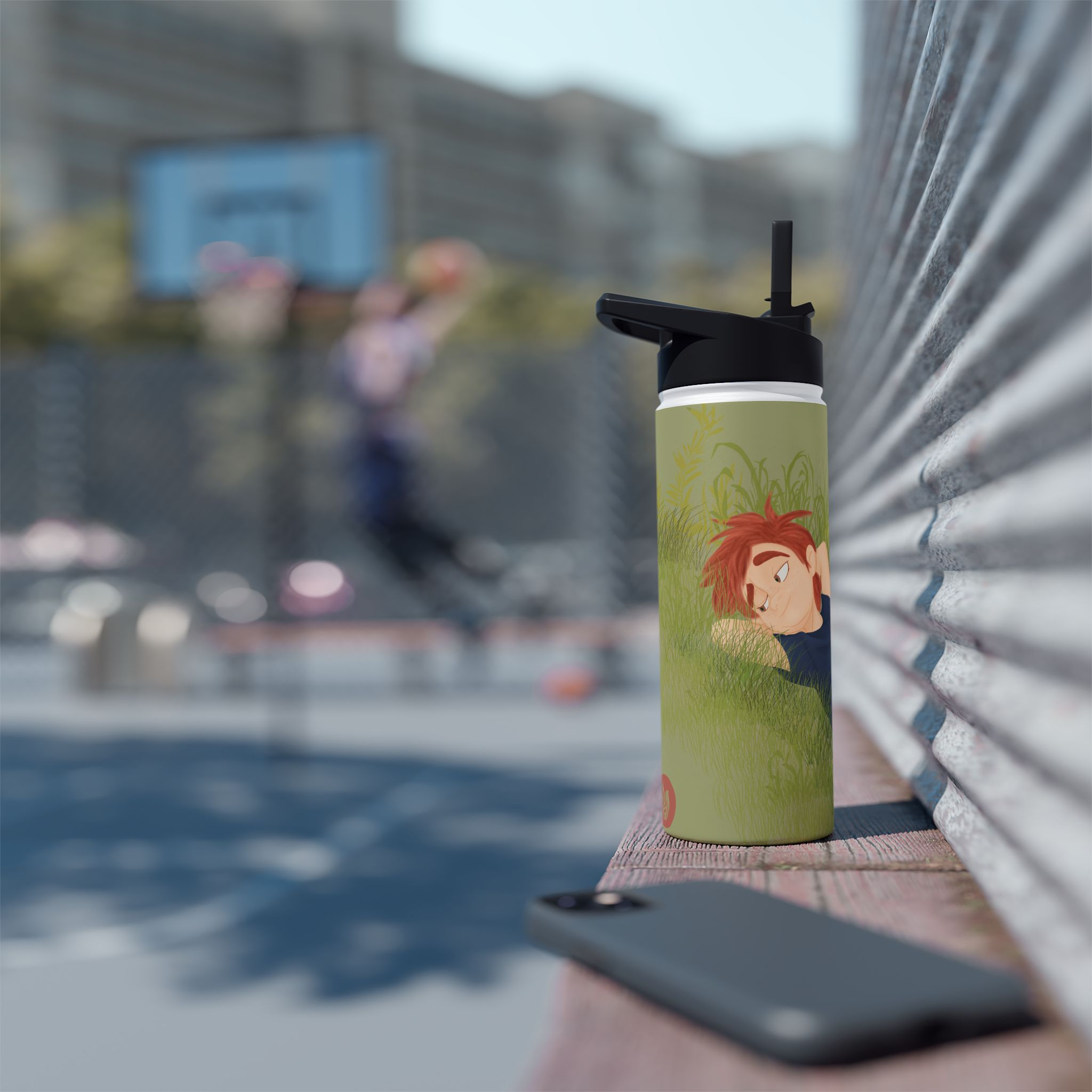 Rest Comes Naturally Drink Bottle