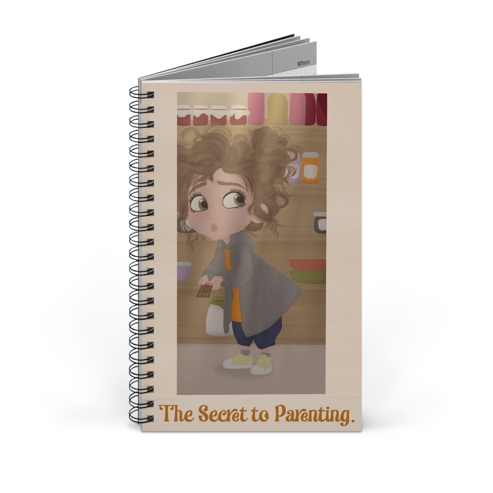 Parenting Secrets Spiral Notebook