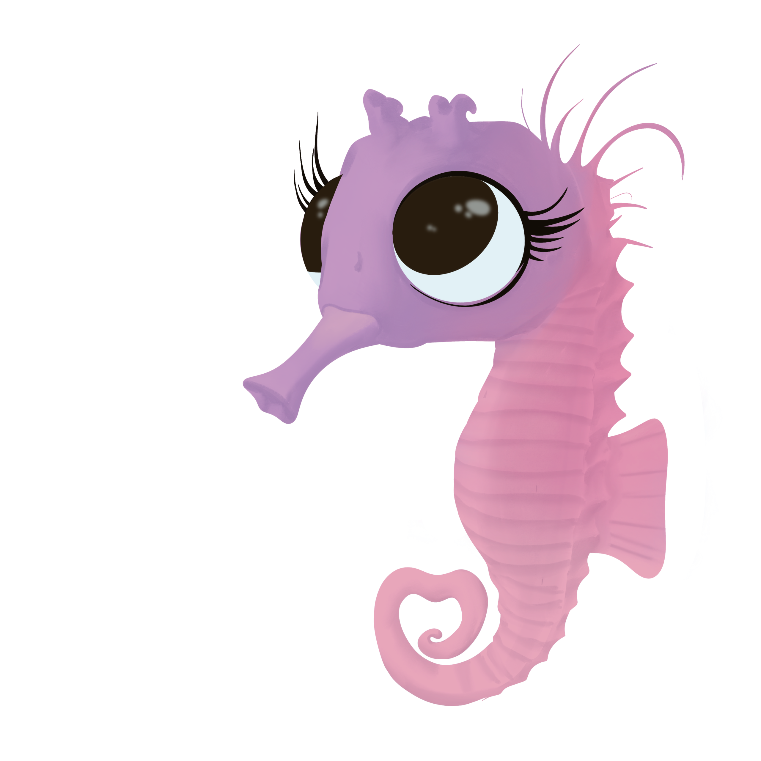 Illustration of seahorse