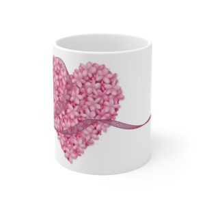 Floral Heart Mug