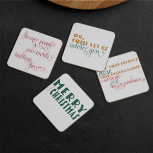 Festive Sayings Coaster Bundle