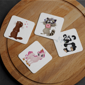 Sweet and Silly Coaster Set