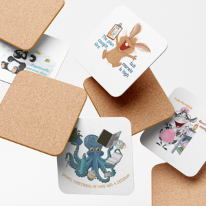 Workplace Chaos Coaster Set