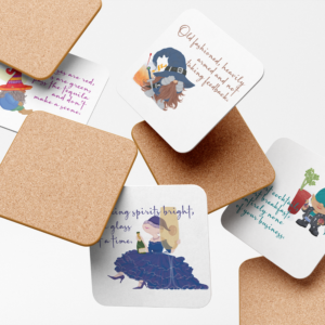 Cocktail Hour Coaster Set