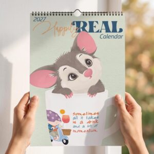 Happily Real 2027 Illustrated Calendar